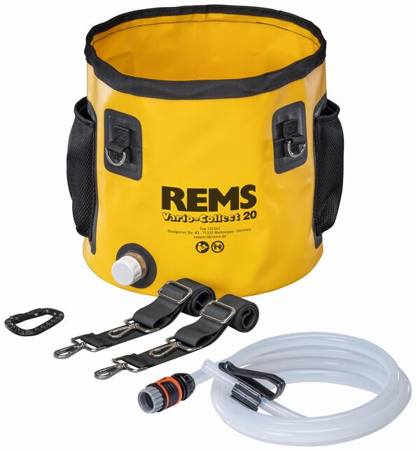 REMS Vario-Collect 20 Lieferumfang.